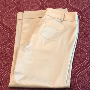 BODY‎ by Victoria Khaki Christie Fit Cuffed Pants in Size 16 Long